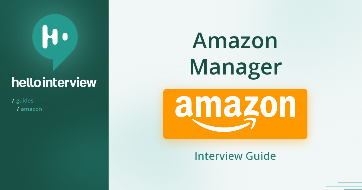Amazon Manger Sign In Amazon Manager Interview Guides & Questions (2026)